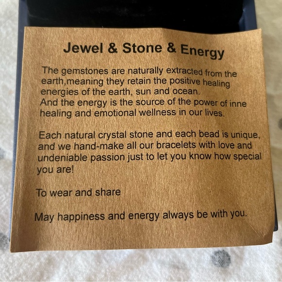 Natural Gemstone bracelet for positive Energy. Pink, Adjustable - Picture 3 of 6